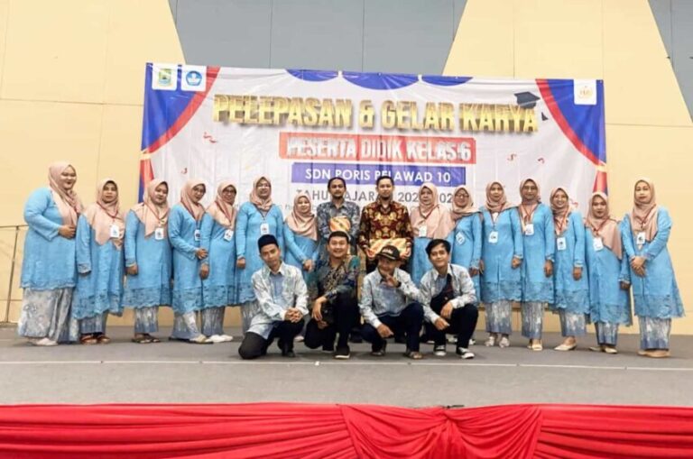 SDN Poris Pelawad 10 Gelar Acara Perpisahan dan Pelepasan Murid Kelas VI