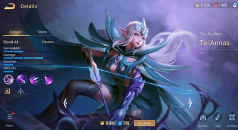 3 Archer Paling Kuat di Arena of Valor Heroes Tel Annas 3 Archer Paling Kuat di Arena of Valor Heroes dengan berbagai kemampuan dan damage yang dahsyat.