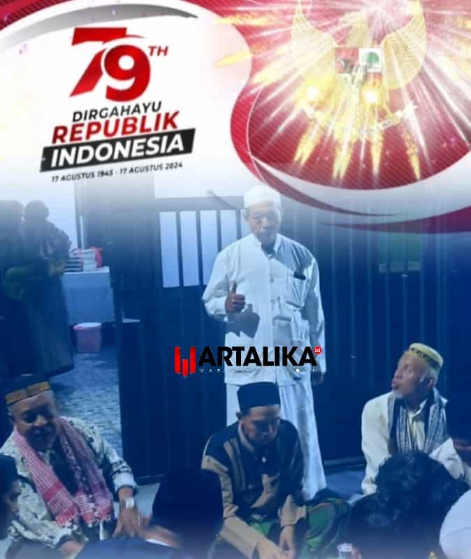 Semarak Kemerdekaan, Warga RT 001 Gelar Tasyakuran Penuh Keakraban