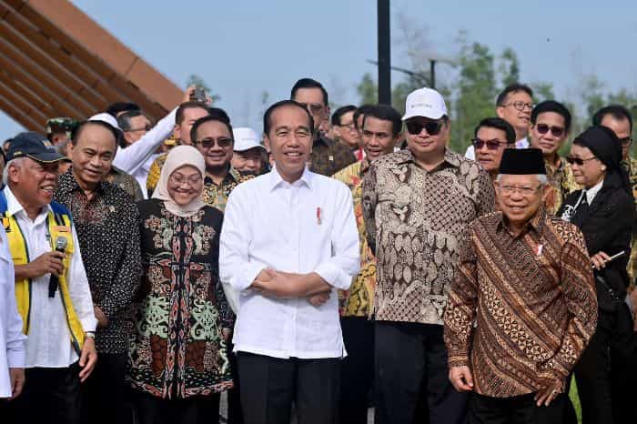 Presiden Jokowi dan Presiden Terpilih Prabowo Tegaskan Komitmen Lanjutkan Pembangunan IKN
