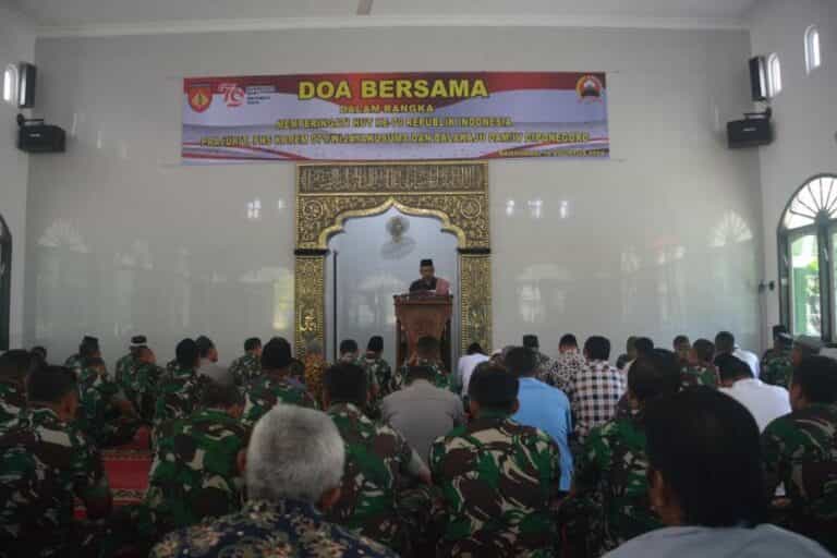 Hormati Jasa Pahlawan Kemerdekaan, Korem 071/Wijayakusuma Do’a Bersama