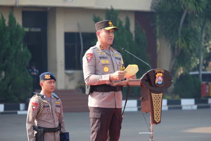 Polda Banten Siap Amankan Pilkada! Gelar Apel Pasukan