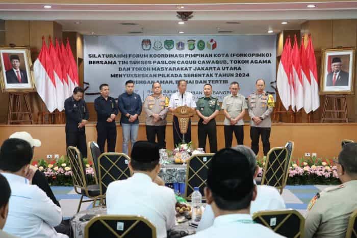 Deklarasi Pilkada Damai Forum Koordinasi Pimpinan Kota Jakarta Utara