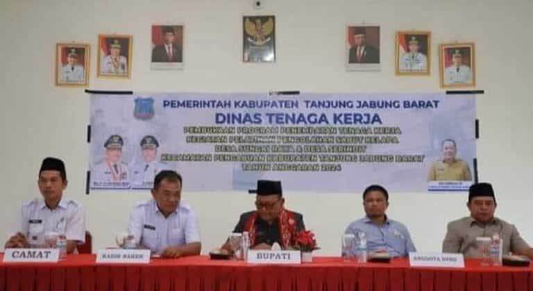 Pemerintah Kabupaten Tanjung Jabung Barat menggalakkan upaya penciptaan wirausahawan baru untuk ekonomi lokal, salah satunya melalui