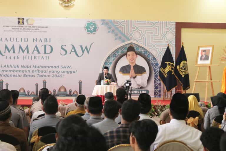 Bapas Jakarta Barat Peringati Maulid Nabi Muhammad SAW, Hadirkan Koh Dennis Lim