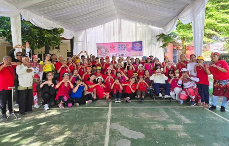 Gandeng Komunitas Simeon Hanna dan Elmoura Aesthetic, Walubi Wanita DKI Gelar Senam Jantung Sehat