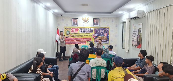 Polsek Kembangan Gelar Pembinaan dan Sosialisasi Bahaya Tawuran, Orang Tua Diimbau Lebih Waspada