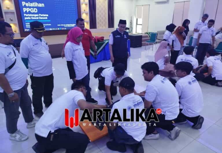 Tak Terduga! Relawan MDMC Dilatih Tanggap Bencana, Pelatihan PPGD Hari Kedua