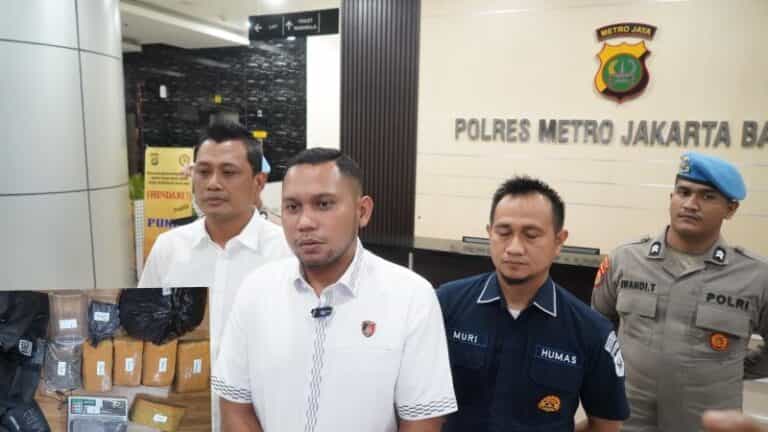 Ungkap Kasus Bulan Oktober 2024, Satresnarkoba Polres Metro Jakarta Barat 