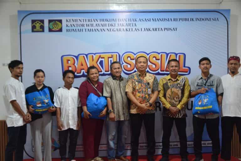 Rutan Salemba menggelar bakti sosial