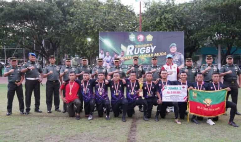 Yonief 115/Macan Leuser: Juara Mutlak di Pertandingan Rugby dan Perunggu Volly