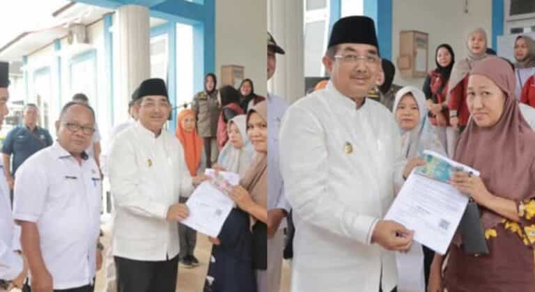 Belasan ribu keluarga di Kabupaten Tanjab Barat merasakan manfaat Program Keluarga Harapan (PKH). Bupati Tanjab Barat, Drs H. Anwar Sadat,