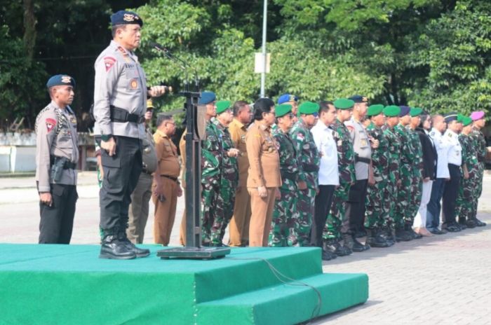 Kapolda Maluku Pimpin Apel Gelar Pasukan Jelang Kunker Wapres RI di Ambon