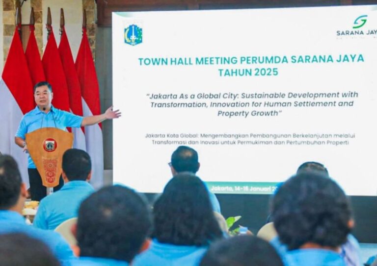 Pj Gubernur DKI Jakarta Minta Perumda Sarana Jaya Dukung Jakarta Menuju Kota Global