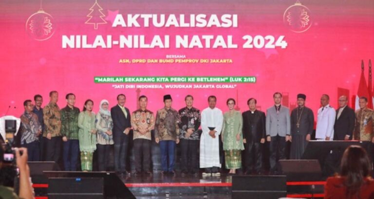 Pemprov DKI Gelar Aktualisasi Nilai-nilai Natal 2024