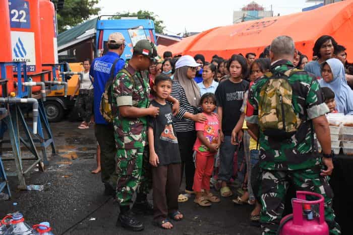 Kodim 0501/JP Dukung Pelaksanaan Makan Besar Bersama Bobon Santoso