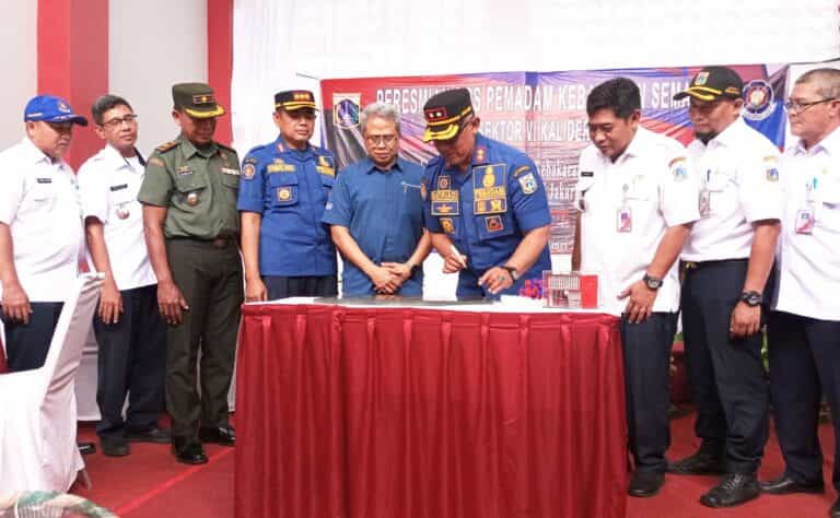 Pos Pemadam Kebakaran di Semanan Diresmikan