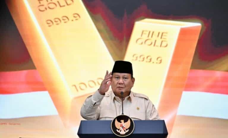 Presiden Prabowo Tegaskan Layanan Bank Emas, Dukung Ketahanan Ekonomi Nasional