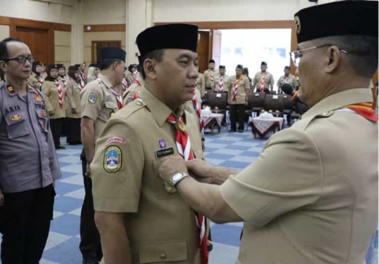 Kwarcab Pramuka Jakbar dan Pengurus Mabicab Periode 2024-2029 Dilantik