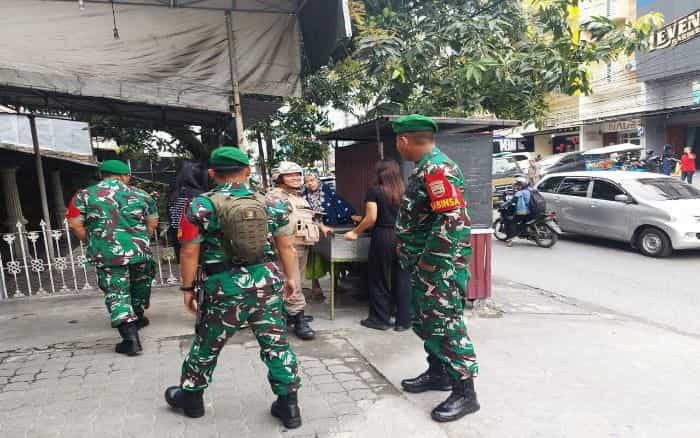 Kerap Timbul Kemacetan, Tim Gabungan Razia Pedagang Kaki Lima di Medan