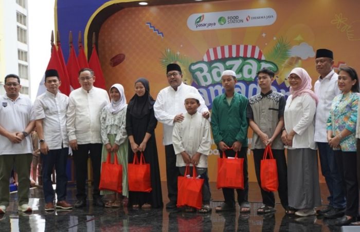 Bazar Ramadan di Rusun Pasar Rumput Sediakan 3000 Paket Sembako Murah