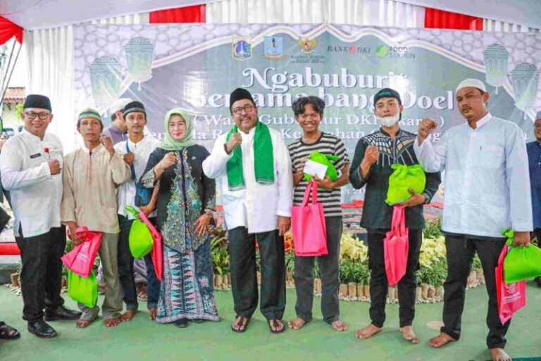 Sapa Warga Cipinang Besar Utara, Wagub Rano Berharap Lapangan Kerja Terserap