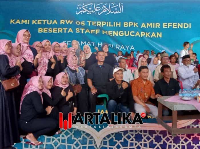 RW 05 Penjaringan Gelar Halal Bihalal, Perkuat Silaturrahmi Sesama Pengurus dan Warga