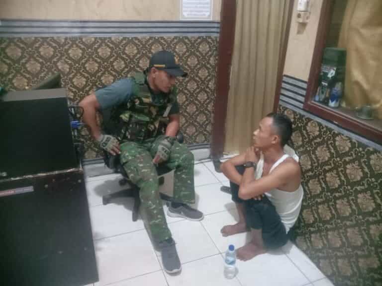 Dibekuk Saat Beraksi, Pencuri Akhirnya Tumbang di Tangan TNI