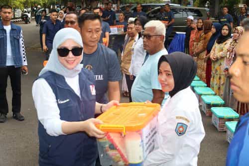 Dankormar Dampingi Kasal Dalam Bakti Sosial “TNI AL Hadir Untuk Rakyat”