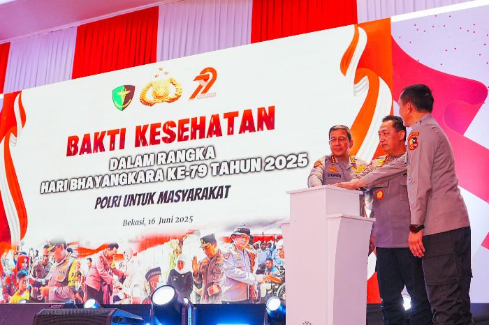 Kapolri Hadiri Puncak Bakti Kesehatan Jelang Hut ke 79 Bhayangkara, Diikuti Ratusan Ribu Peserta