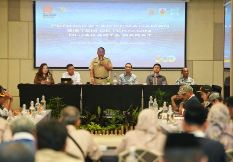 Kesbangpol Perkuat Ketahanan Wilayah Sosialisasi Sistem Deteksi Dini FKDM Jakarta Barat
