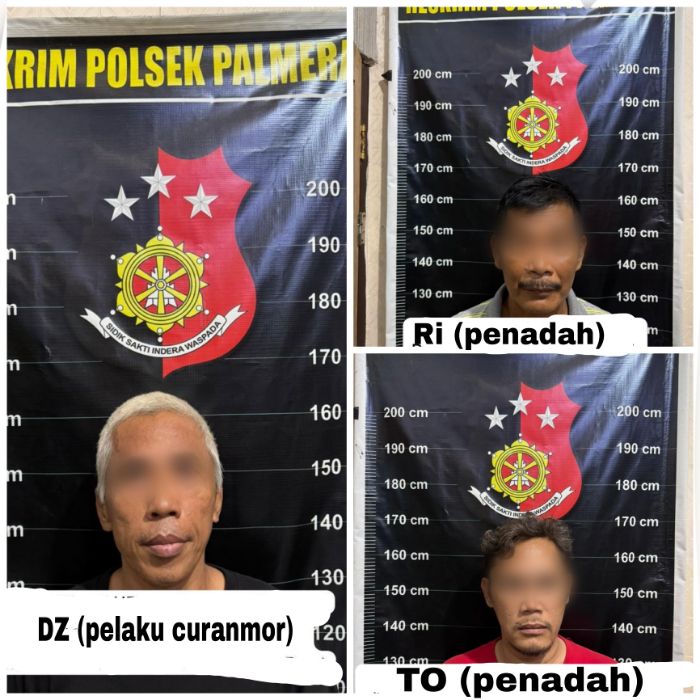 Polsek Palmerah Ungkap Kasus Curanmor, 3 Pelaku Termasuk Penadah Dibekuk