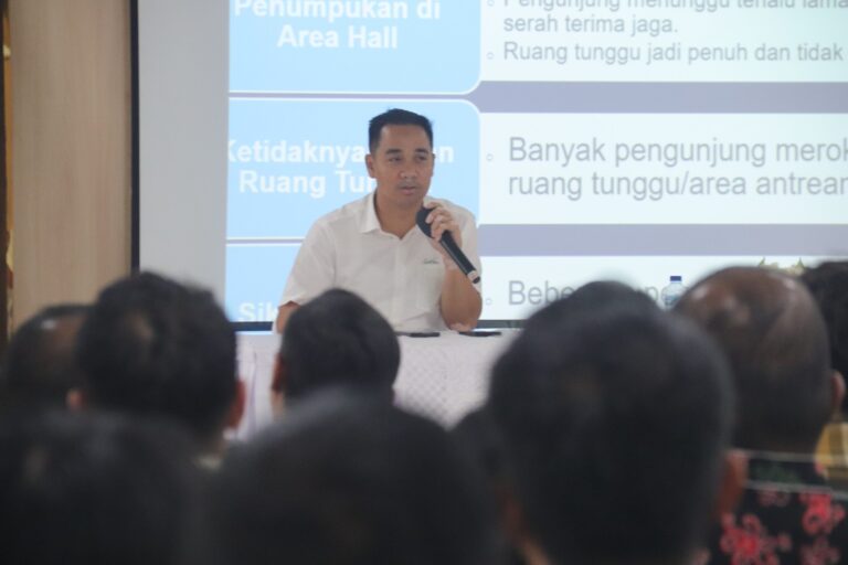 Lapas Cipinang Lakukan Evaluasi Layanan Kunjungan