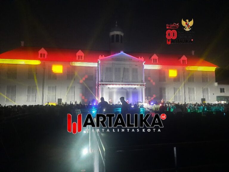 Gegap Gempita Kotatua Sambut Malam HUT RI ke 80