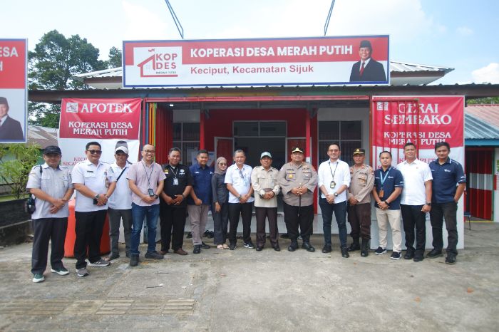 Kapolres Belitung Hadiri kegiatan koordinasi lapangan dan pendampingan terpadu Koperasi Desa Merah Putih Keciput