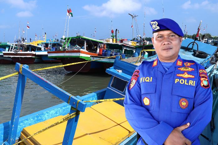 Gunakan Alat Tangkap Merusak Laut, Kapal KM. DBP I Diamankan Sat Polairud Polres Belitung