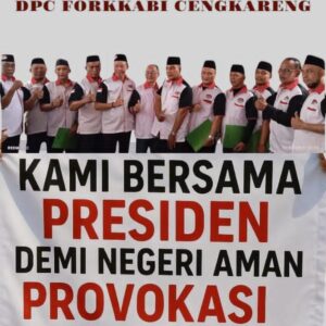 Ormas Forkabi bersama presiden demi negeri yang aman Provokasi kita lawan