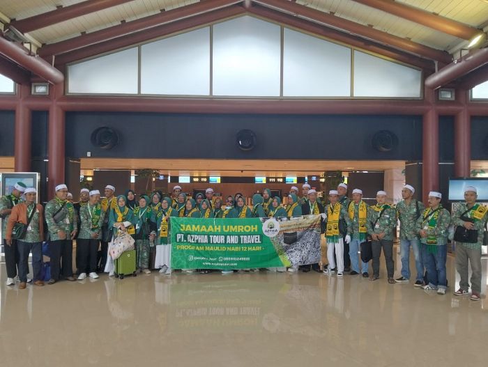 Penuh Haru dan Berkah, Yayasan Babussalam Jakarta Barat Lepas Keberangkatan Jemaah Umrah