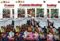 Sentuhan Kepedulian: Mahasiswa STIK Angkatan 83 Pulihkan Trauma Warga di Masjid Ulee Rubek Barat, Kecamatan Seunuddon, Kabupaten Aceh Utara, Sabtu (21/02/2026) pukul 14.00 WIB.