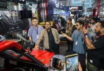 Wagub DKI Jakarta Rano Karno Tekankan Budaya Keselamatan di Automotive Hero Day IIMS, di JIExpo Kemayoran, Jakarta Pusat, pada Selasa (10/2/2026).
