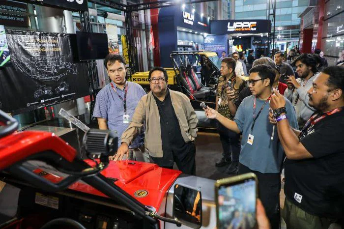 Wagub DKI Jakarta Rano Karno Tekankan Budaya Keselamatan di Automotive Hero Day IIMS, di JIExpo Kemayoran, Jakarta Pusat, pada Selasa (10/2/2026).