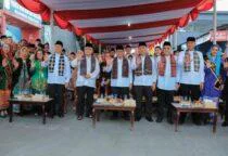 Gubernur DKI Jakarta Pramono Anung resmi membuka Festival Bandeng Rawa Belong 2026," Harmoni Tradisi Betawi dan Tionghoa Menuju Jakarta Kota Global yang Berbudaya” di Pasar Bandeng Rawa Belong, Jakarta Barat, pada Sabtu (14/2/2026).