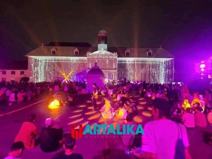 Cahaya Imlek 2026 di Kota Tua Jakarta: "Jakarta Light Festival", 16 - 17 Februari 2026,  edisi Tahun Baru Imlek, Acara yang berpusat di Taman Fatahillah, Senin (16/2/2026).