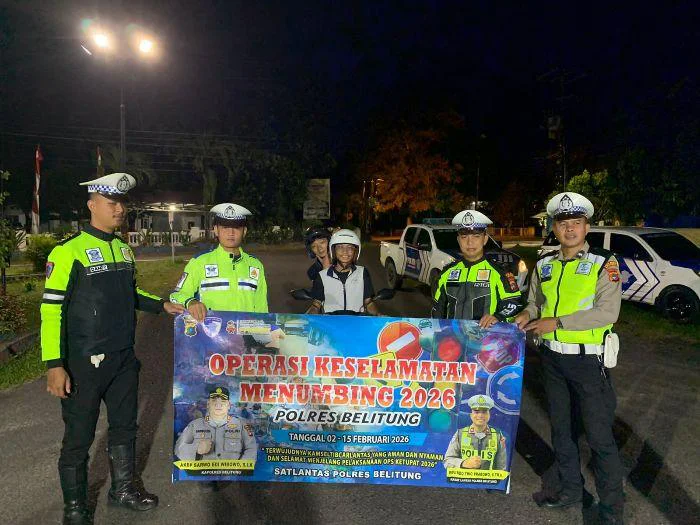 Polres Belitung Laksanakan KRYD Cooling System, Dipimpin Kasat Binmas Polres Belitung IPTU Rizky Irpansyah dan dilaksanakan dengan patroli wilayah