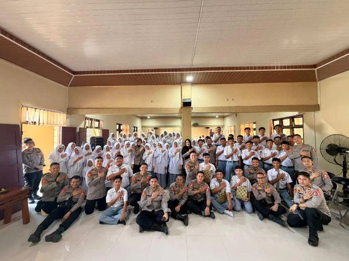 Sebanyak 22 Mahasiswa STIK Angkatan 83 Hadir di Aceh Utara, Bawa Misi Kemanusiaan dan Trauma Healing, tergabung dalam Sindikat 8, menjalani