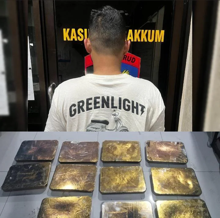 Dit Polairud Polda Babel, Tim Subdit Gakkum Berhasil Amankan 12 Keping Balok Timah di Desa Batu Rusa, Kecamatan Merawang Kabupaten Bangka