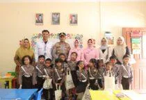 Polres Belitung Launching Pendistribusian MBG SPPG EMBUN SATAM, dipimpin oleh Wakapolres Belitung, Kompol Bagus Krisna Ekaputra, mewakili Kapolres Belitung