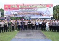 Kapolres Belitung, Polda Bangka Belitung (Babel) AKBP Sarwo Edi Wibowo, memimpin Apel Siaga Kamtibmas guna menjamin kondusivitas wilayah selama Bulan Suci Ramadan 1447 H.