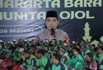 Polres Jakbar Gelar Buka Puasa dan Silaturahmi Bersama 500 Ojol, Perkuat Sinergi Jaga Kamtibmas, di Masjid Jami Al-Istiqomah Polres Metro Jakarta Barat