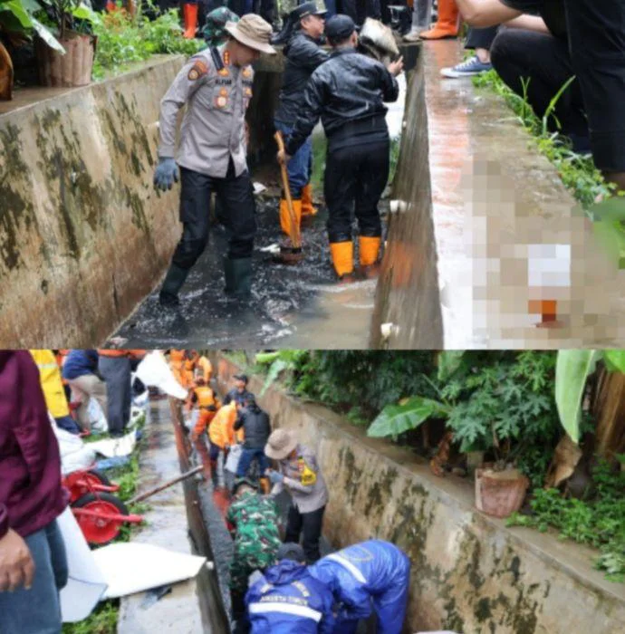 Aksi Bersih Jakarta Timur, Forkopimko Bersatu Pulihkan Kali Sunter dan Jaga Ketertiban Wilayah, Kapolres Metro Jakarta Timur KBP Dr. Alfian Nurrizal, bersama masyarakat turun langsung melakukan aksi bersih lingkungan di sekitar Kali Sunter, Minggu (08/02) pagi.